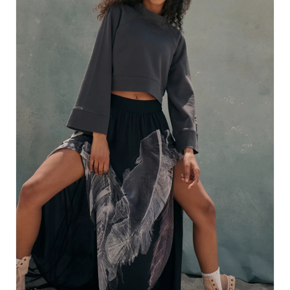 FP Movement x The Class Printed Back To Center Skirt
